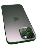 Encuentra un iPhone 13 Pro Max seminuevo en Quetzaltenango con grado 1 como nuevo y certificado de calidad, salud de batería al 84%.
