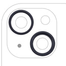 Aros bezel Midnight para cámara trasera iPhone 14 y 14 Plus (modelos A2649, A2881, A2882, A2883, A2884), pack de 10.