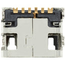 Puerto de carga USB Micro B utilizado con 06 pines y 4 puntos de anclaje, ideal para reparaciones en Quetzaltenango.