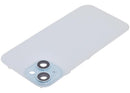 Reparación de tapa trasera azul con placa de acero con imán MagSafe preinstalado para iPhone 15 en Xela Quetzaltenango.