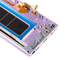 Pantalla OLED con marco para Samsung Galaxy Note 8 (Orquidea Gris)
