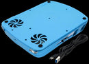 Base de carga Nintendo Switch azul, dock de repuesto para cargar la consola.