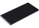 Pantalla OLED verde de 120Hz para Samsung Galaxy S23 Ultra 5G con marco, lista para repuesto y reparación.