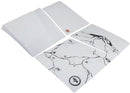 Carcasa frontal y trasera PlayStation 5 Slim Disc Edition Ghost Of Yotei, negra, con diseño intrincado.
