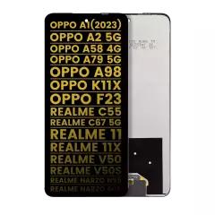 Pantalla LCD sin marco para OPPO y Realme en todos los colores, reacondicionada en Quetzaltenango.