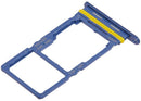 Bandeja SIM dual azul premium para Samsung Galaxy A17 5G (A176), porta tarjetas SIM de repuesto.