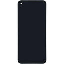 Pantalla LCD original OPPO A54 5G/A74 5G con marco negro, lista para reparación y reemplazo.