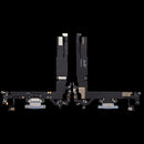 Puerto de carga flex cable USB-C para iPhone 17 color Mist Blue, repuesto de reparación.