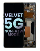 Encuentra la pantalla original con marco LG Velvet 5G (Aurora Gray) en Quetzaltenango.