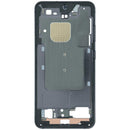 Marco medio original Samsung Galaxy S24 5G SM-S921U negro ónix, repuesto para reparación de móvil.