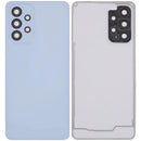 Tapa trasera azul brillante para Samsung Galaxy A33 5G (SM-A336B) con lente de cámara integrada, repuesto.