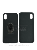 Estuche iPhone X Negro con Anillo Sujetador
