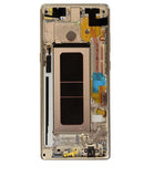 Pantalla con marco OLED original Service Pack para Samsung Galaxy Note 8 en Quetzaltenango.
