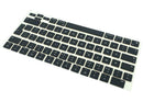 Kit de teclas checas Space Black para MacBook Air/Pro (2021-2026), repuesto de teclado.
