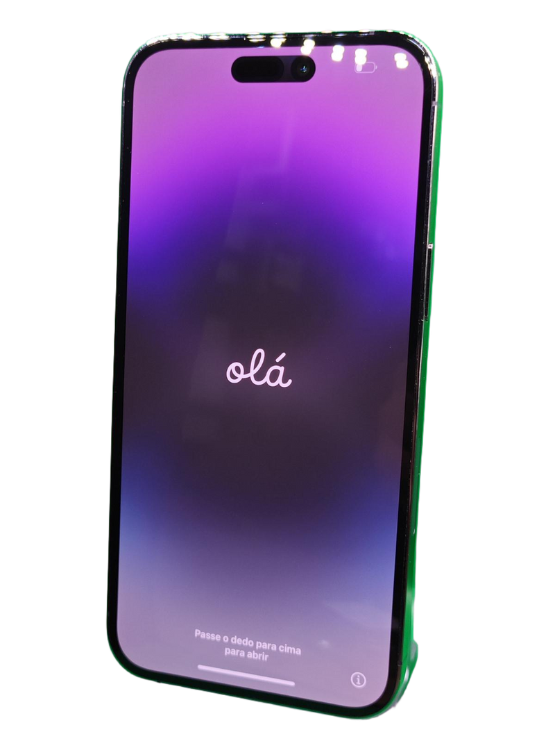 iPhone 14 Pro Max seminuevo color purpura en Quetzaltenango.