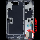 Tapa trasera original iPhone 16 Pro Max Black Titanium con batería, versión US, para reparación A3084.