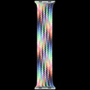 Correa Apple Watch Braided Solo Loop Pride Edition original, trenzada multicolor, talla M, compatible con 44mm, 45mm, 46mm, 49mm.