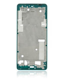 Carcasa de marco medio compatible para Motorola Edge 20 (XT2143 / 2021) en Quetzaltenango, disponible en color Frosted Emerald.