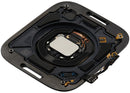 Tapa trasera Apple Watch Series 9 45mm LTE aluminio negro espacial, repuesto A2980, A2984 para reparación.