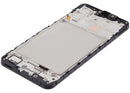 Pantalla incell de repuesto con marco negro para Samsung Galaxy A17 5G (A176 US Version), ideal para reparación de display.