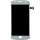 Pantalla LCD original Motorola Moto G5s (XT1793) gris lunar, perfecta para reparación de display roto.