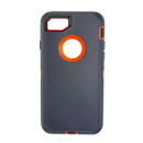 Estuche  Defender Negro /Naranja IPHONE 7 | 8 | SE 2020