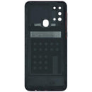 Tapa trasera original roja para Samsung Galaxy M31 (M315) con lente de cámara, repuesto de calidad.