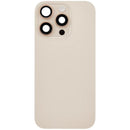 Tapa trasera con placa de acero para iPhone 16 Pro Desert Titanium con carga inalámbrica NFC y MagSafe en Quetzaltenango.