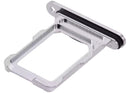 Bandeja doble SIM compatible para iPhone 16 Pro / 16 Pro Max (Blanco Titanium)