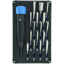 Kit destornillador precisión iFixit Megalodon 16 bits con alcance extendido, ideal para reparación de dispositivos electrónicos.