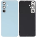 Tapa trasera de vidrio azul para Samsung Galaxy S24 FE con lente de cámara, repuesto Aftermarket Plus.