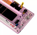 Pantalla con marco original Samsung Galaxy Note 9 en color Lavender Purple en Xela Quetzaltenango.
