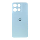 Tapa trasera original Motorola Moto G15 azul mar, repuesto para carcasa con cristal.