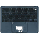 Tapa superior MacBook Air 13 A3113 Midnight con teclado US ANSI, usada OEM Pull Grade A.