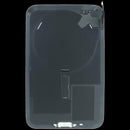 Tapa trasera original naranja cósmico para iPhone 17 Pro Max con MagSafe y NFC, repuesto para reparación.
