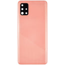 Tapa trasera con lente de cámara Samsung Galaxy A51 4G (A515 / 2019) en color Prism Crush Pink, disponible en Xela Quetzaltenango.