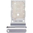 Bandeja dual SIM plateada para Samsung Galaxy S26 Plus S947, repuesto original.