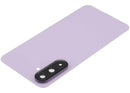 Tapa trasera lavanda para Samsung Galaxy A36 5G (A366) con lente de cámara, repuesto Aftermarket Plus.