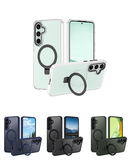 Protege y carga tu Galaxy S25 Plus con este case de carga inalámbrica con soporte anillo en Quetzaltenango.