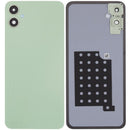 Repuesto de tapa trasera verde para Samsung Galaxy A05 4G (A055) con lente de cámara incorporada.