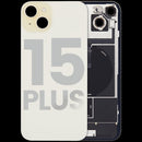 Tapa trasera con MagSafe Magnet y NFC y Flashlight Flex para iPhone 15 Plus en Quetzaltenango.