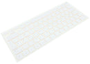Kit de teclas árabe color rosa rubor para MacBook Neo 13" A3404 (2026), vista frontal.