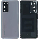 Tapa trasera Huawei P40 Ice White original, repuesto ANA-AN00, ANA-NX9, ANA-TN00.