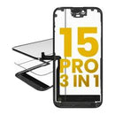 Encuentra el Conjunto de Cristal con OCA preinstalado y Marco para iPhone 15 Pro en Xela Quetzaltenango.