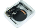 Carcasa plateada de aluminio para Apple Watch Series 3 de 42mm (A1861, A1891, A1892) celular, grado A.