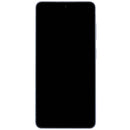 Pantalla OLED refurbished Sky Blue para Samsung Galaxy S26 5G, con marco, ideal para reparación de display.