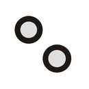 Protector de lente de cámara trasera de zafiro para iPhone 15/15 Plus, paquete de 10 piezas premium con adhesivo.