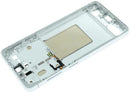 Repuesto de tapa media blanca (mid-frame) para Samsung Galaxy S26 5G (SM-S942U/SM-S942B).