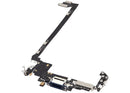 Puerto de carga Deep Blue Aftermarket Plus con cable flex para iPhone 17 Pro Max (A3257, A3525) versión US, repuesto.