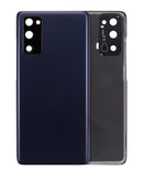 Tapa trasera con lente de camara para Samsung Galaxy S20 FE Cloud Navy
